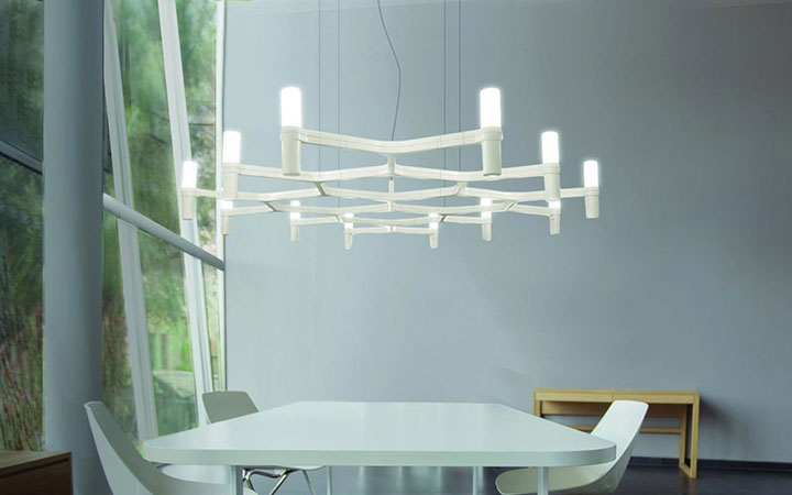 Crown Plana Mega Pendant Lamp by Nemo Lamps